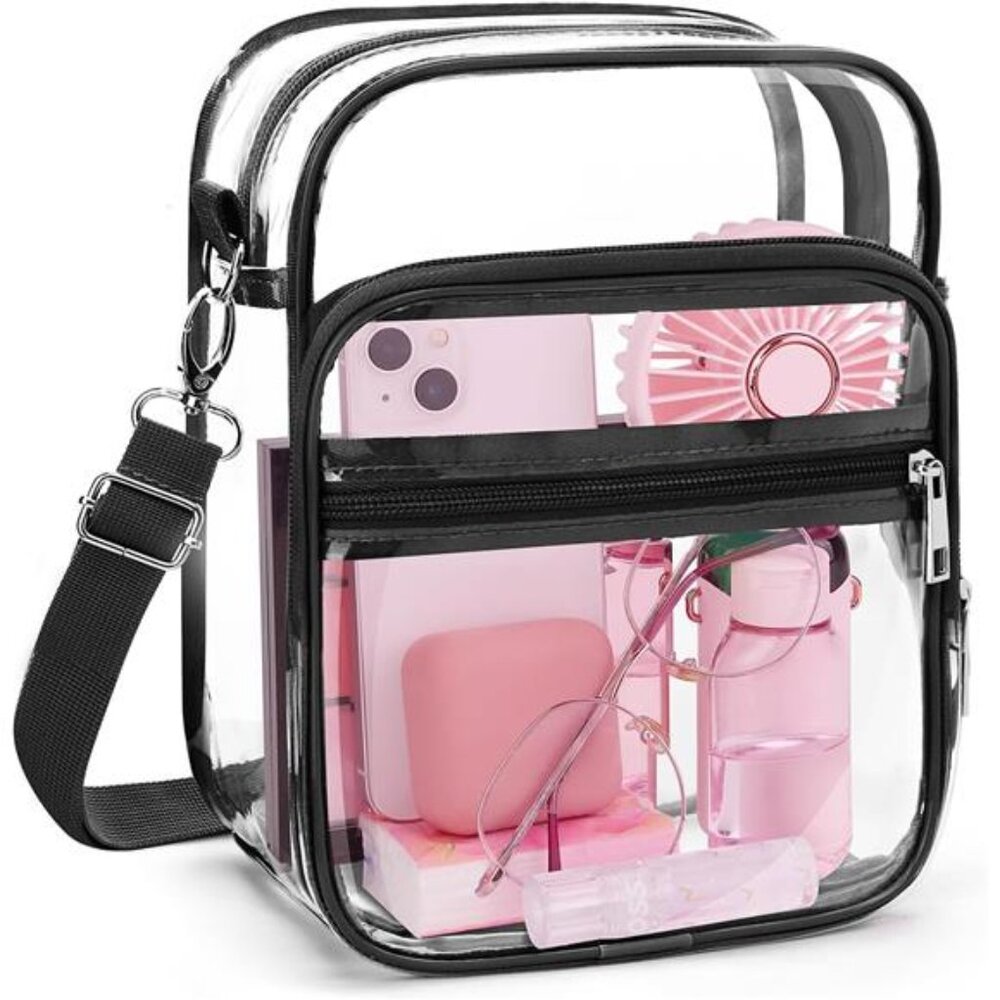 NEW Clear Crossbody Handbag Stadium Approved Purse